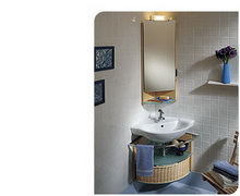 Dolomite Novella Угловая мебель в ванную комнату (композиция 120)