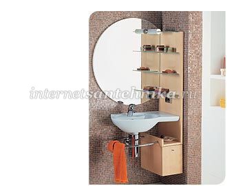 Dolomite Novella Угловая мебель для ванной комнаты ― магазин ИнтернетСантехника
