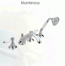 Nicolazzi Monterosa Смеситель с ручным душем для установки на борт ванны
