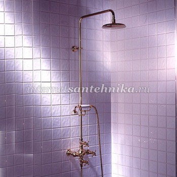 THG Bains Douches Retro Фиксированная душевая лейка на штанге (верхний душ) ― магазин ИнтернетСантехника