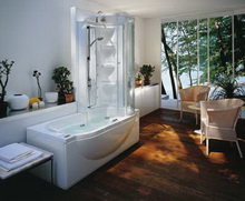Jacuzzi Комбинированные системы Гидромассажная ванна Amea Twin Premium