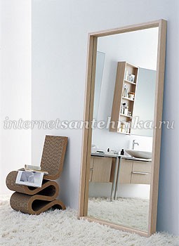 Agape  Напольное зеркало в деревянной раме ― магазин ИнтернетСантехника