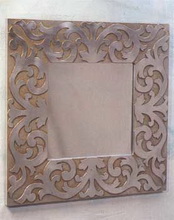 Devon & Devon  Зеркало настенное в серебряной раме Mainsilver