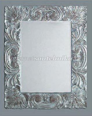 Devon & Devon  Прямоугольное зеркало в серебряной раме Silver Bloom ― магазин ИнтернетСантехника