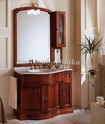 Eurodesign Il borgo Мебель для ванной комнаты из дерева, композиция 3 ― магазин ИнтернетСантехника