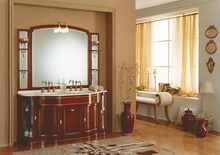 Eurodesign Il borgo Мебель для ванной комнаты с позолотой, композиция 6