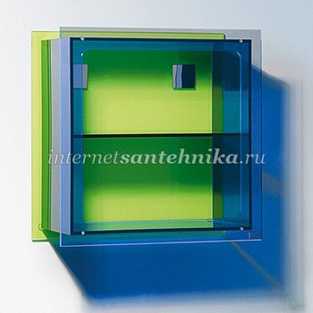 Dorn Bracht Meta plasma Застекленный подвесной шкаф ― магазин ИнтернетСантехника