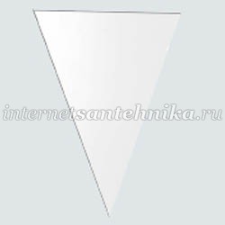 Fir Tilo Треугольное зеркало без рамы ― магазин ИнтернетСантехника