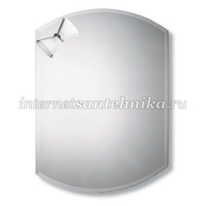Bertocci Scacco Настенное зеркало со светильником ― магазин ИнтернетСантехника