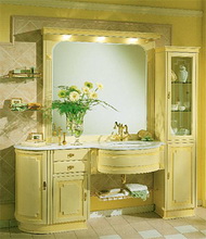Lineatre Silver Мебель ванной комнаты, композиция 15