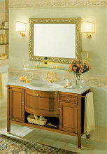 Lineatre Girasole Деревянная мебель для ванной комнаты, композиция 9