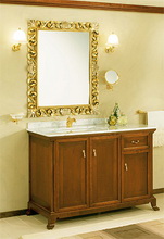 Lineatre Retro Классическая мебель для ванной комнаты, композиция 3