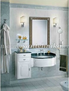 Lineatre Silver Мебель для ванных комнат, композиция 25 ― магазин ИнтернетСантехника