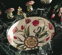 Kohler Раковины с декором Овальная встраиваемая раковина Fables&Flowers