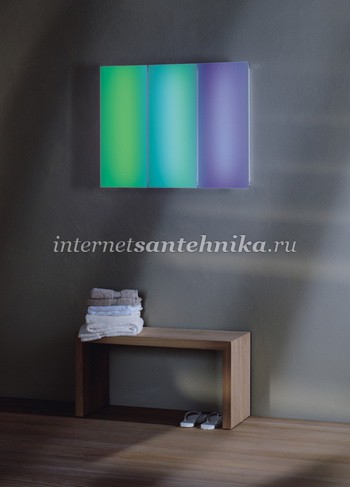 Keuco  Зеркальный шкаф с цветной подсветкой Royal Modular ― магазин ИнтернетСантехника