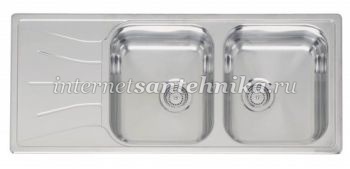 Мойка для кухни Reginox Diplomat 30 LUX KGOKG (c/box) прямоугольная 	нержавеющая сталь ― магазин ИнтернетСантехника