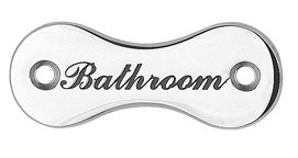 Табличка-указатель на дверь в ванную комнату Valsan Val 003 ― магазин ИнтернетСантехника