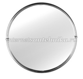 Зеркало круглое в металлической раме Valsan Val 027 ― магазин ИнтернетСантехника